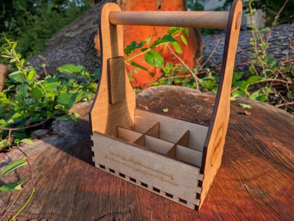 Personalized Beer Caddy with Bottle Opener - Image 4