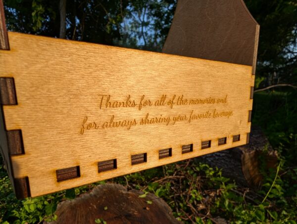 Personalized Beer Caddy with Bottle Opener - Image 10