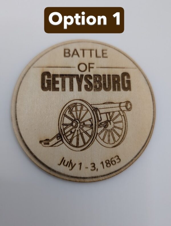 Battle of Gettysburg Magnet (option 1)