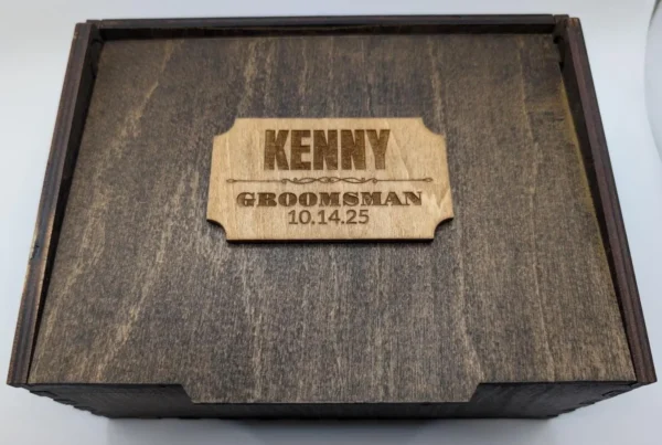 Personalized Groomsmen Gift Box/Best Man Gift Box and Gift Set - Image 2
