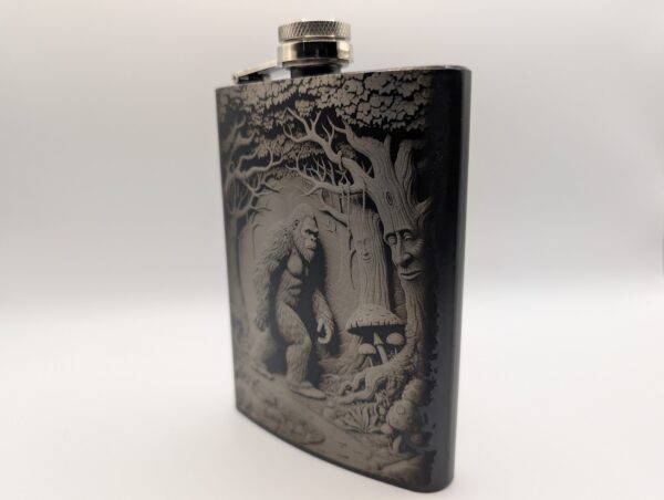 Sasq Flask - Bigfoot themed Flask - Image 4