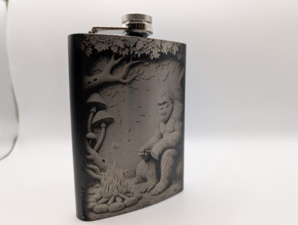 Sasq Flask - Bigfoot themed Flask - Image 2